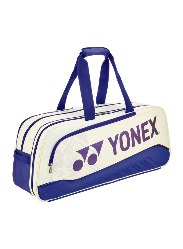 Yonex 2025 Expert Tournament Bag [White/Deep Blue] – Pro Racket Sports