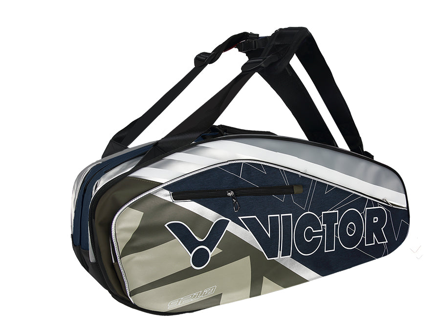 VICTOR BR9210 GB 9-Piece Racket Bag [Deep Teal/Medieval Blue