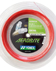Yonex Aerobite Badminton String Reel White/Red (200m)
