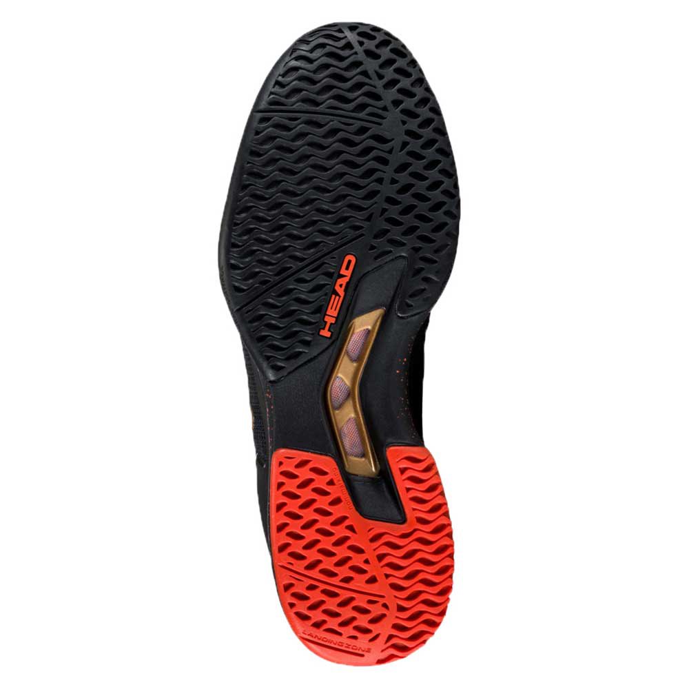 HEAD Sprint PRO 3.5 SF Men Tennis Shoes [Black/Orange] – Pro