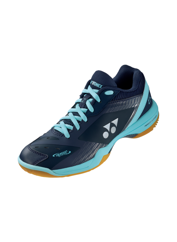Yonex Power Cushion 65Z3 Ladies Badminton Shoes [Navy/Saxe Yonex Power Cushion 65Z3 Ladies Badminton Shoes [Navy/Saxe