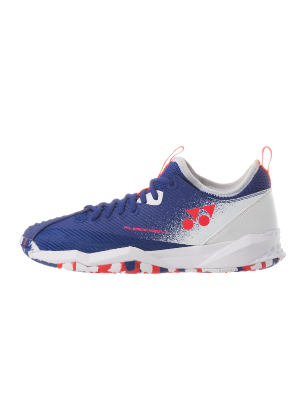Yonex Power Cushion Fusionrev 4 Tennis Shoes White Royal Blue