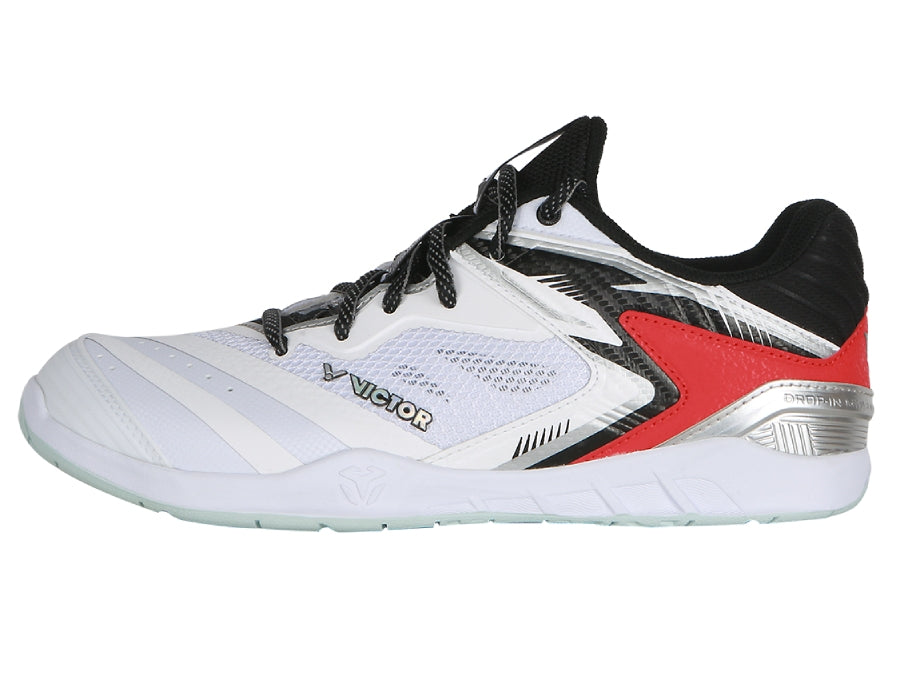 Victor P9200III Badminton Shoes [Pearly White/Black]