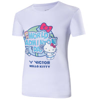 VICTOR x HELLO KITTY World Badminton Day T-KT301A Shirt [White](Pre-Order)