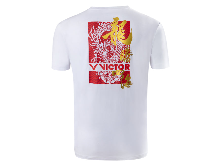 Victor T-401CNY A Men's T-Shirt [White]
