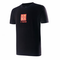Victor T-401CNY C Men's T-Shirt [Black]