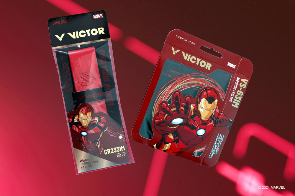 VICTOR x IRON MAN Limited Racket Set – Pro Racket Sports