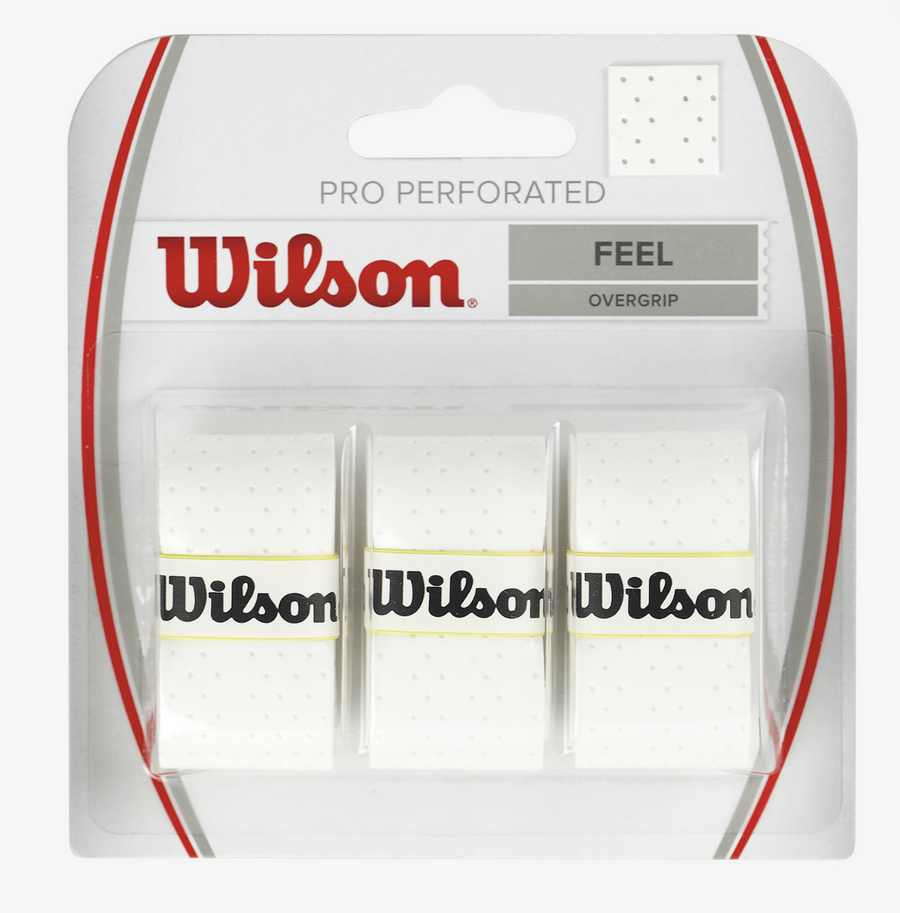 Wilson Pro Overgrip Perforated 3pk