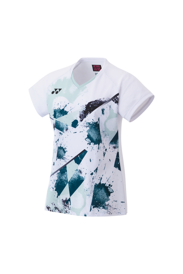 Yonex 20771EX Women's Crew Neck Shirt [White]