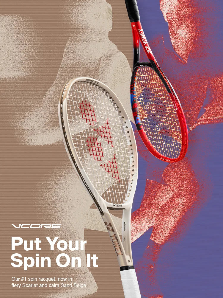 2024 YONEX Vcore 100L Tennis Racket (Sand Beige) – Pro Racket Sports 2024 YONEX Vcore 100L Tennis Racket (Sand Beige) – Pro Racket Sports
