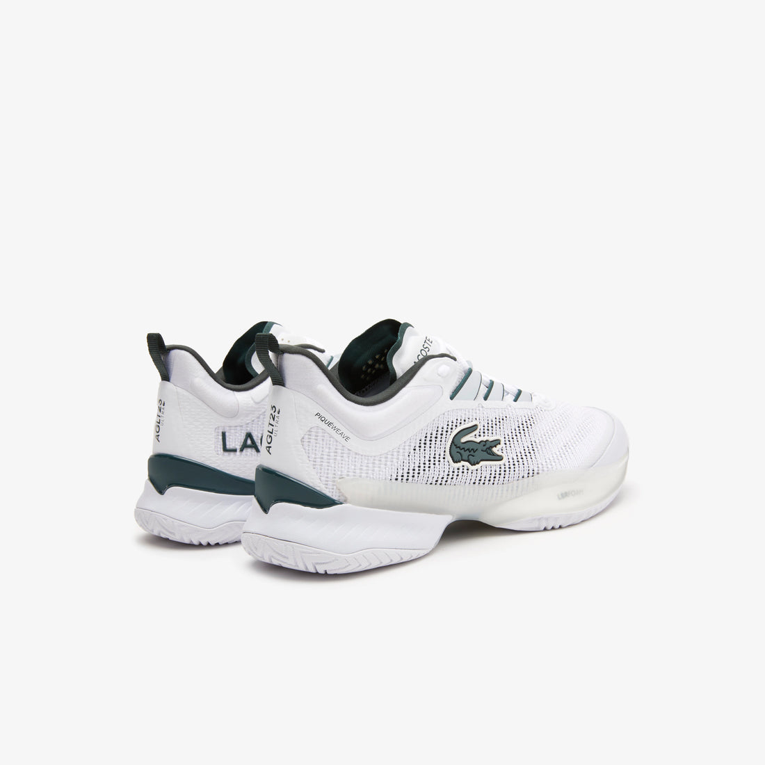 Lacoste AG-LT23 Ultra Women's Tennis Shoes [White/Green], 45% OFF