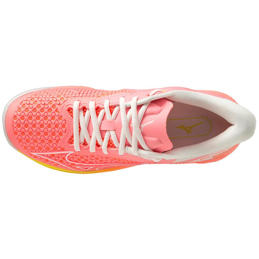 Mizuno Wave Exceed Tour 5 AC Ladies Court Shoes [Candy Coral/Snow White]