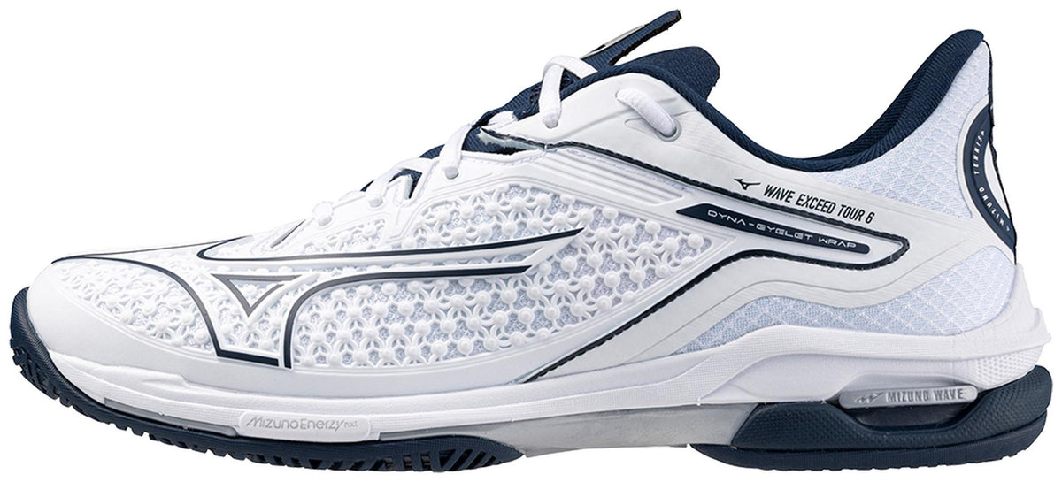 NEW MIZUNO men\'s wave exceed tour 6 ac tennis shoes in mugen blue/white Mizuno Wave Exceed Tour 6 AC - Men main image 4