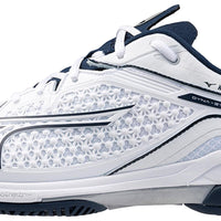 Mizuno Wave Exceed Tour 6 AC Men Tennis Shoes [White/Dress Blue]