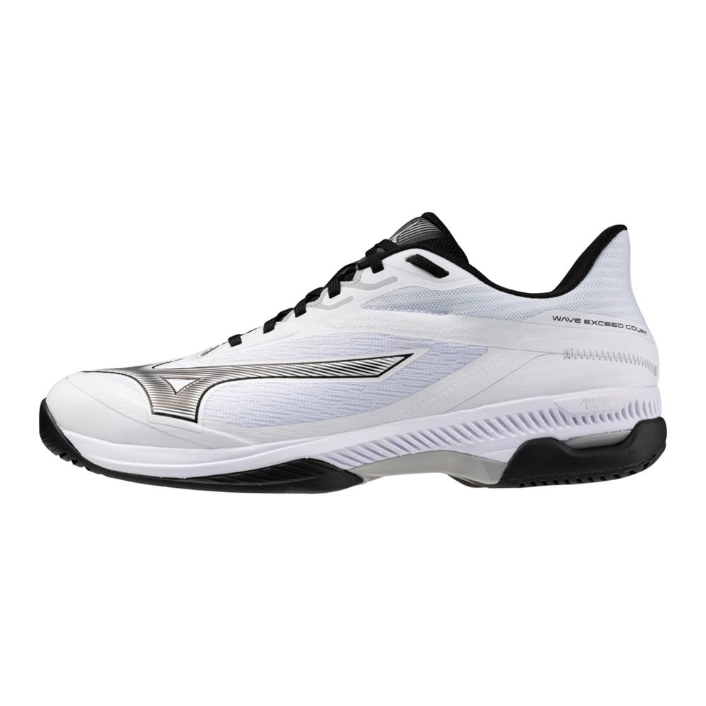 Mizuno Wave Exceed Court AC Men Tennis Shoes [White/Black]
