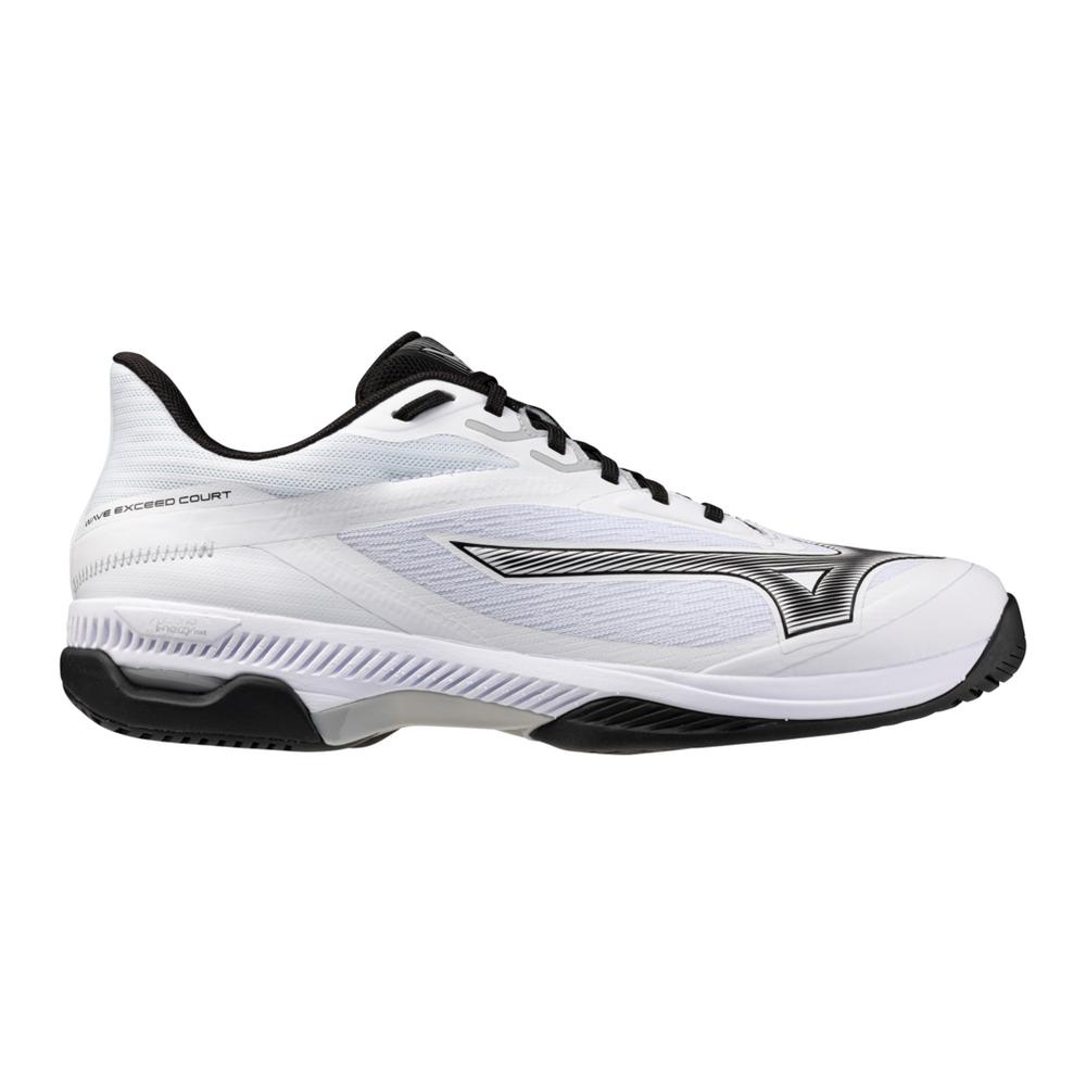 Mizuno Wave Exceed Court AC Men Tennis Shoes [White/Black]