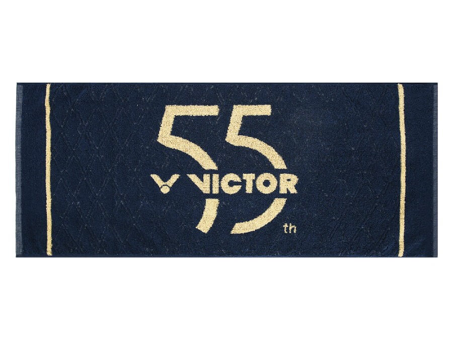 VICTOR TW-55 B 55th Anniversary Towel [Navy Blue]
