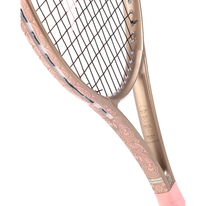 Head x Phantaci Squared LTD Tennis Racket [Champange]