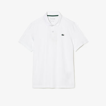 Lacsote DH1822-51 Men's Regular Fit Jersey Tennis Polo [White]
