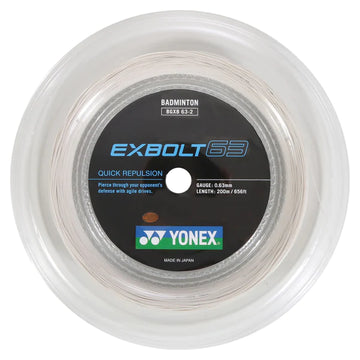Yonex EXBOLT 63 Badminton String Reel (200m)
