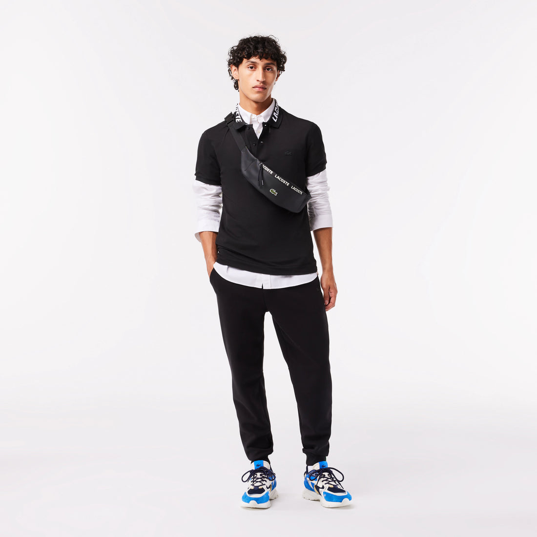 Lacoste PH9642 51 Men s Slim Fit Lifestyle Polo Shirt Black