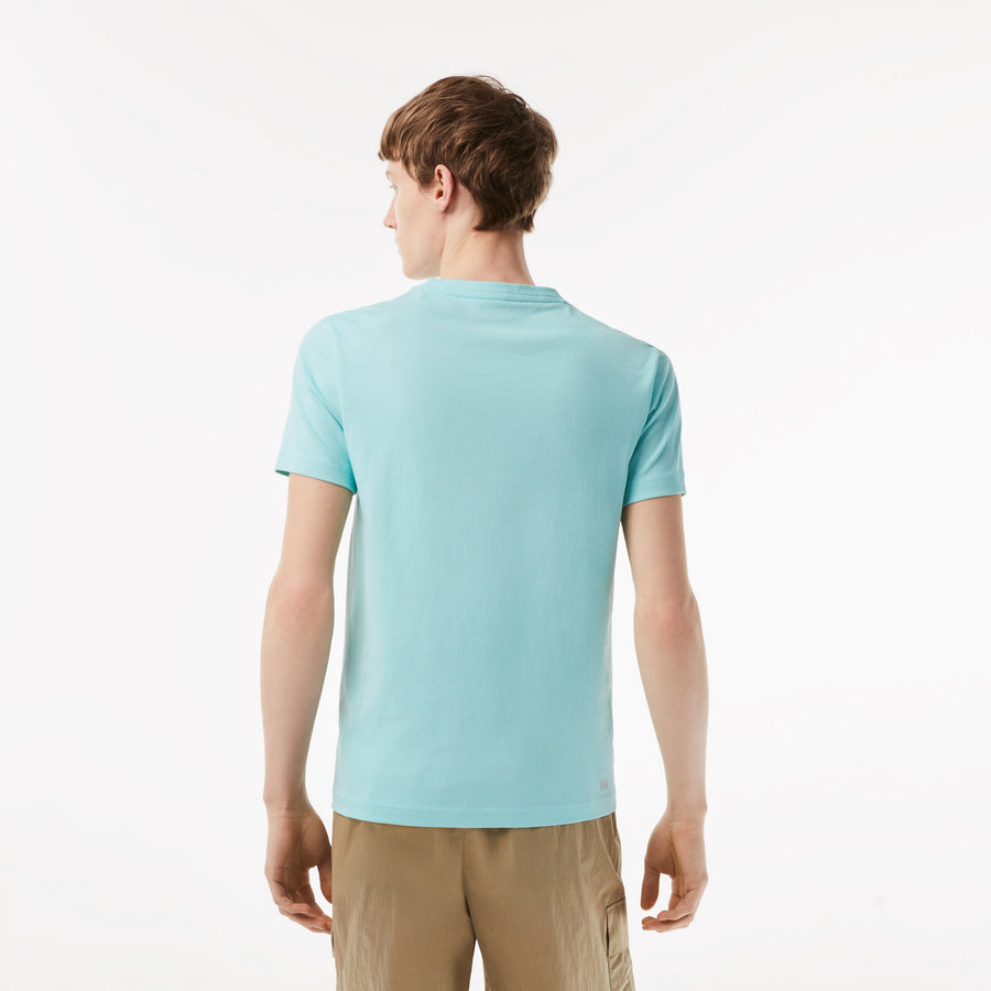 Lacoste TH2042-51 Men's Croc Jersey T-shirt [Light Green/Green]