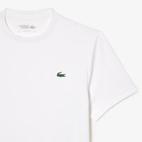 Lacoste TH3401-51 Men's Piqué T-Shirt [White]