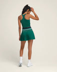 Wilson Midtown Tennis Skirt [Field Green]