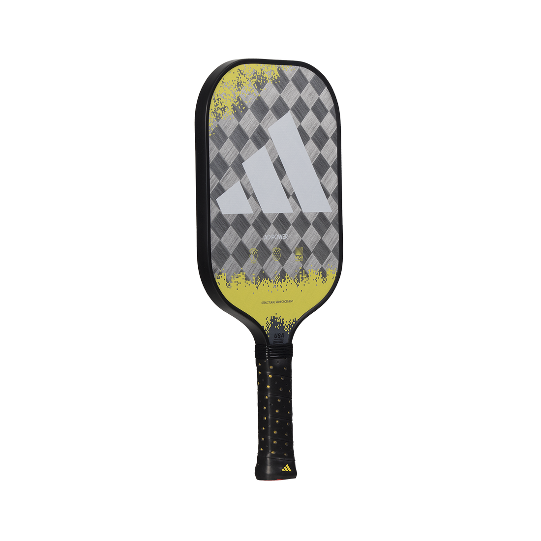 Adidas PB ADIPOWER ATTK3.2 Pickleball Paddle [Silver/Yellow]