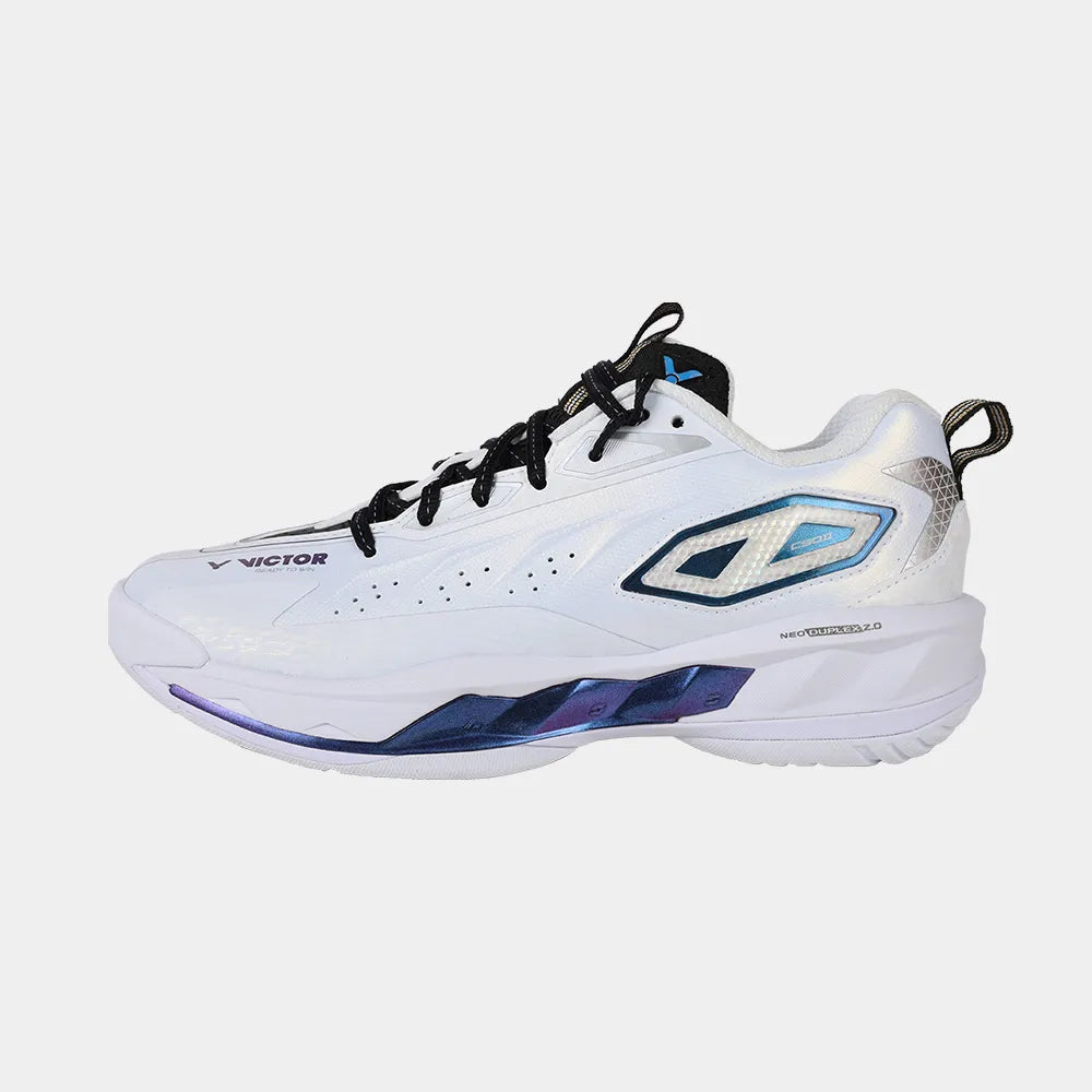 Victor C90II AC Badminton Shoes [White]