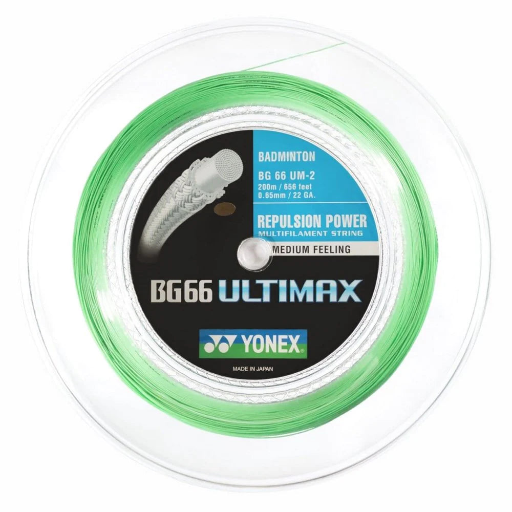 Yonex BG-66 Ultimax Badminton String Reel (200m) – Pro Racket Sports