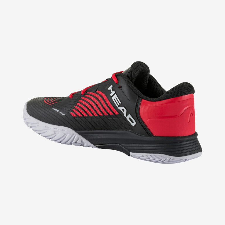 Head Revolt Pro 4.5 Junior Shoes [Black-Red]