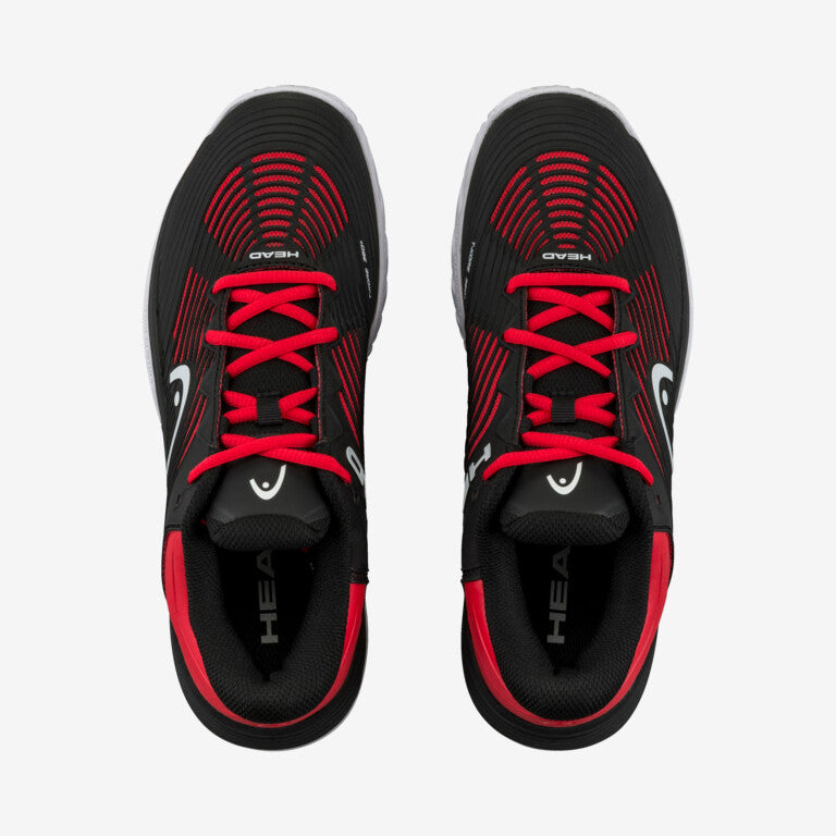Head Revolt Pro 4.5 Junior Shoes [Black-Red]