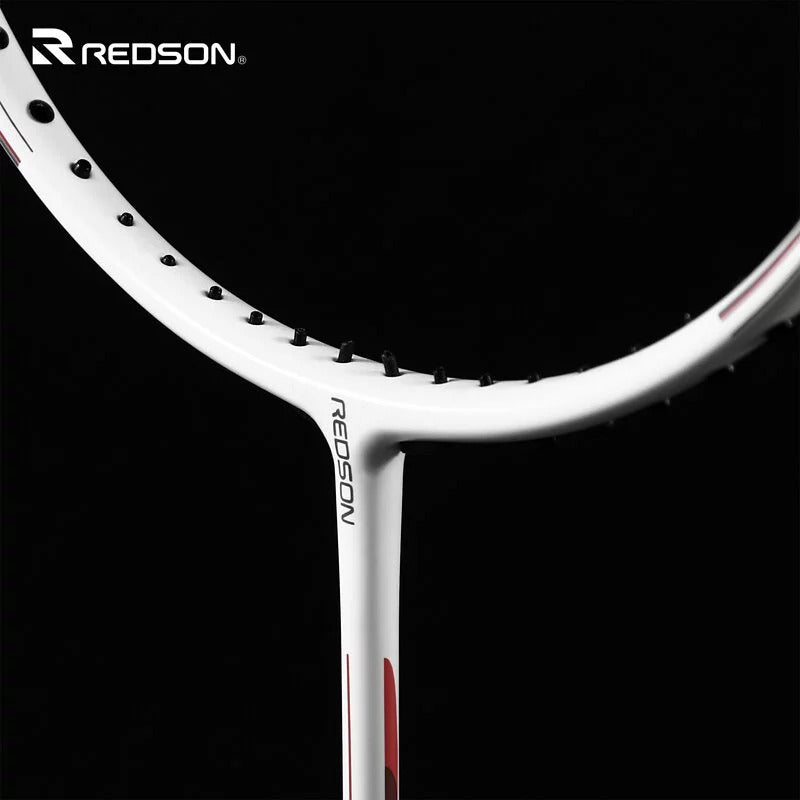 Redson β-2000 Badminton Racket [White/Red]