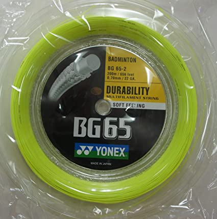 Yonex BG-65 Badminton String Reel (200m)