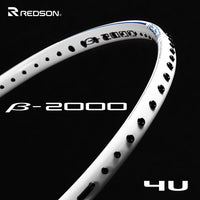 Redson β-2000 Badminton Racket [White/Blue]