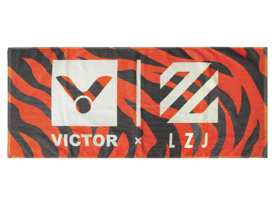 VICTOR x LZJ TW-LZJ303 O Sports Towel [Tiger Orange]