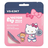 VICTOR x HELLO KITTY VS-63KT IM Badminton String Single Pack [Pink/Blue]