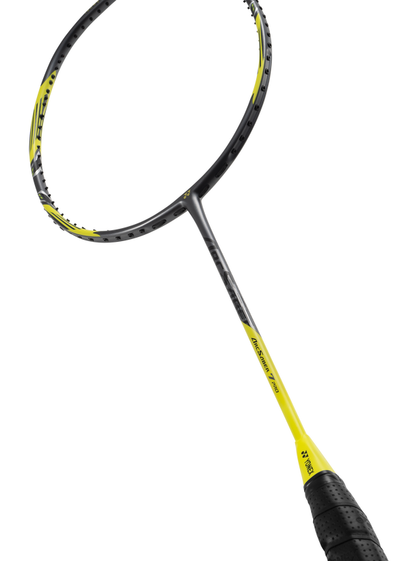 Yonex 2022 Arcsaber 7 PRO Badminton Racket [Grey/Yellow]