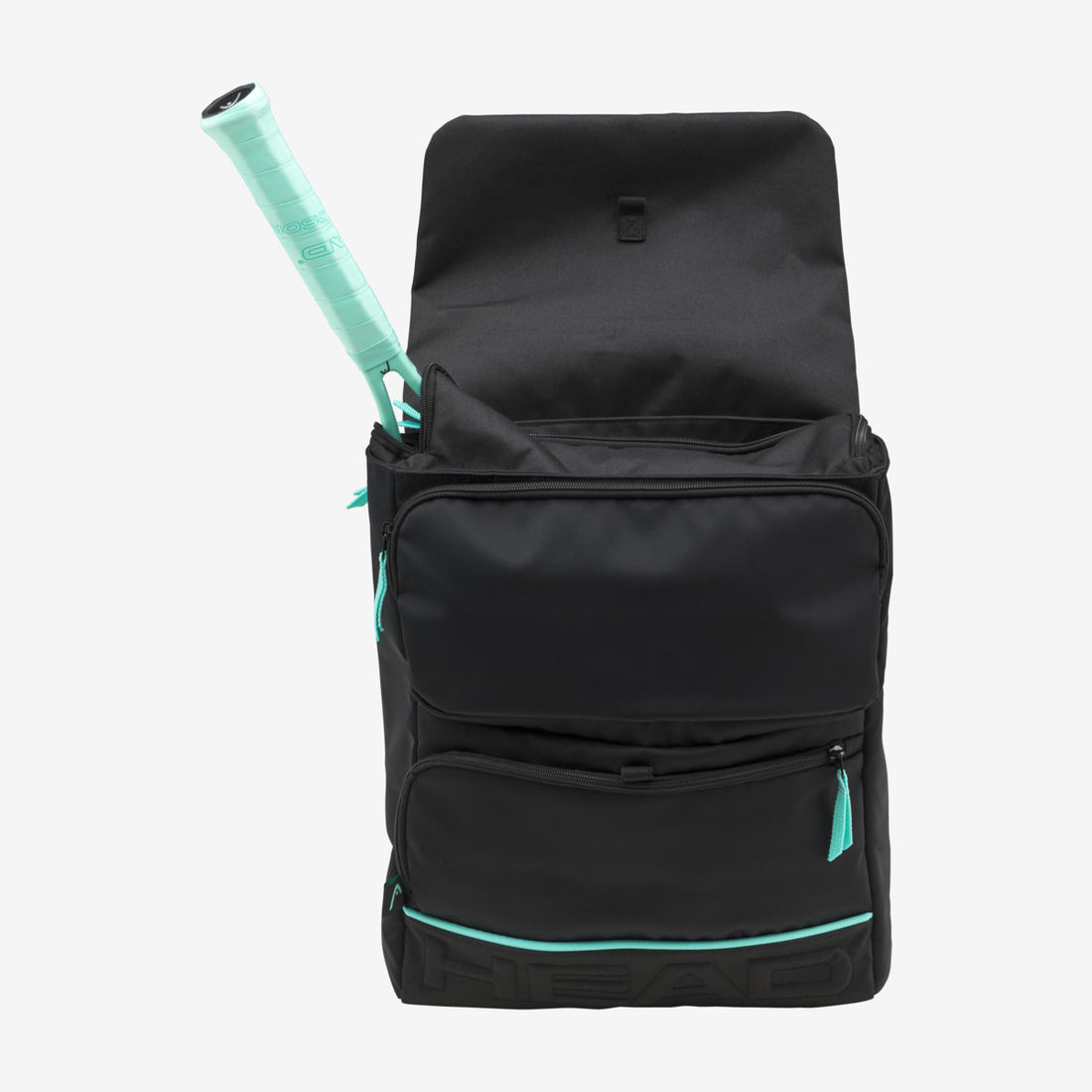 Head Coco Tennis Backpack (Black/Mint)