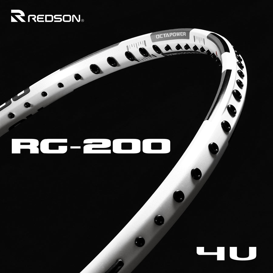 Redson RG-200 4U Badminton Racket (White)