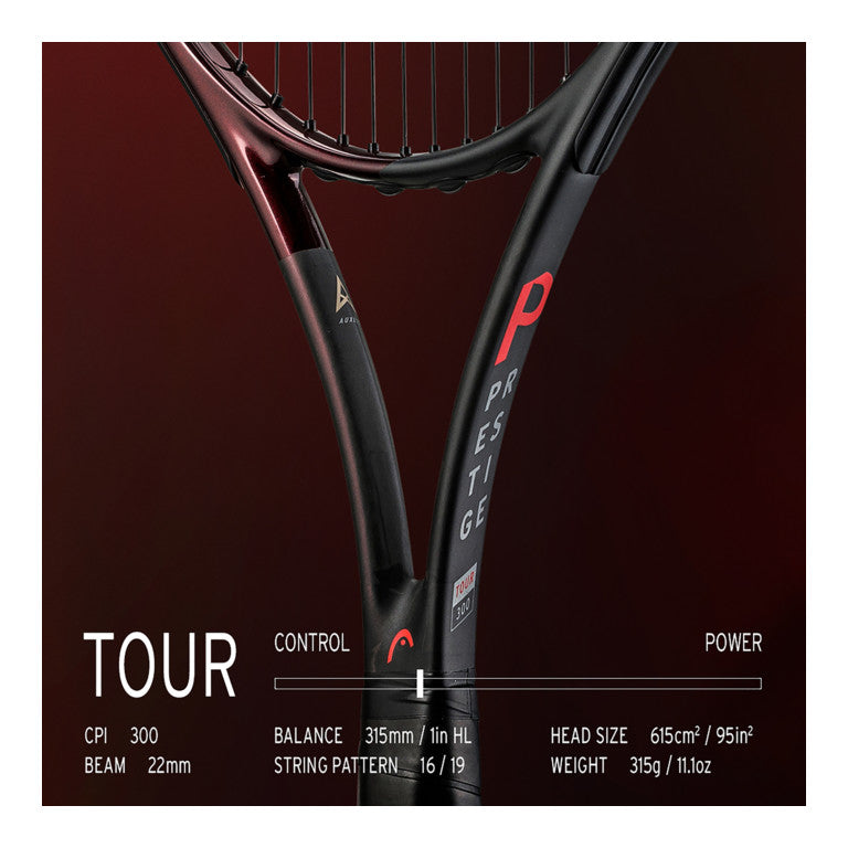HEAD PRESTIGE TOUR 300G Tennis Racket