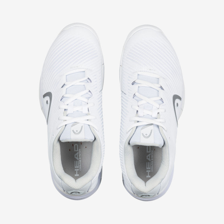HEAD Revolt PRO 4.0 Ladies Tennis Shoes [White/Grey]
