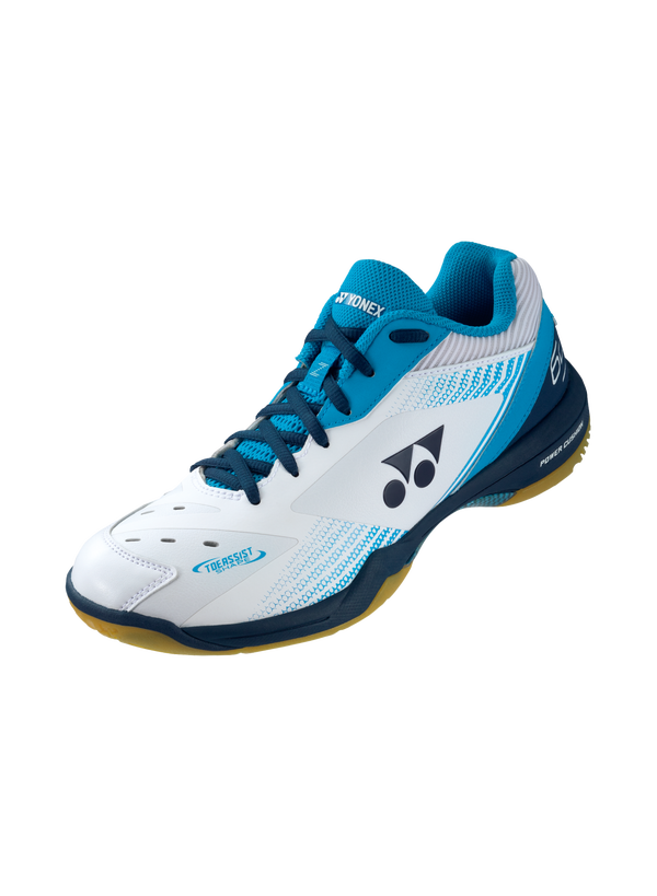 Yonex Power Cushion 65Z3 Men Badminton Shoes [White/Ocean Blue]
