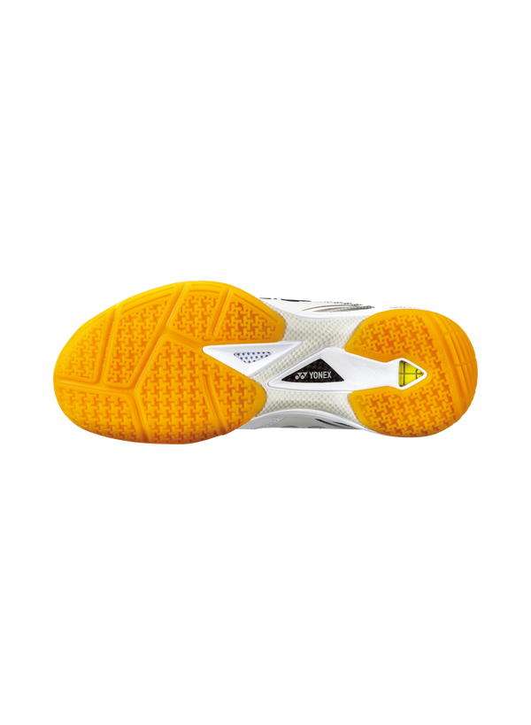 Yonex Power Cushion 65Z3 Wide Badminton Shoes [White/Orange]