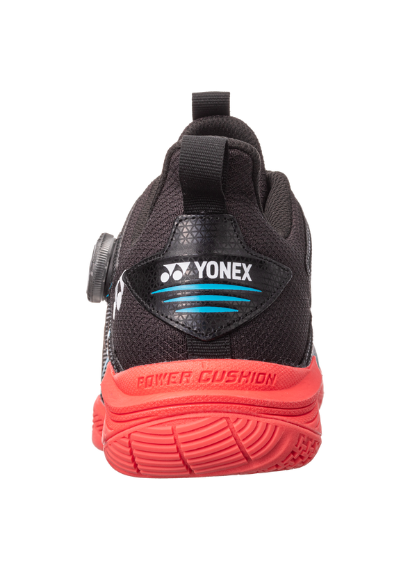 Yonex Power Cushion 88 Dial Unisex Badminton Shoes [Black/Red]