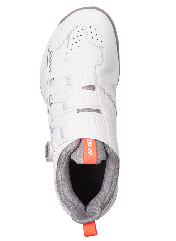 Yonex Power Cushion 88 Dial Wide Badminton Shoes [Matte White]