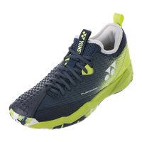 Yonex Power Cushion Fusionrev 4 Tennis Shoes [Lime/Navy]