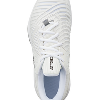 Yonex 2022 Power Cushion Sonicage 3 Wide Unisex Court Shoes [White/Silver]