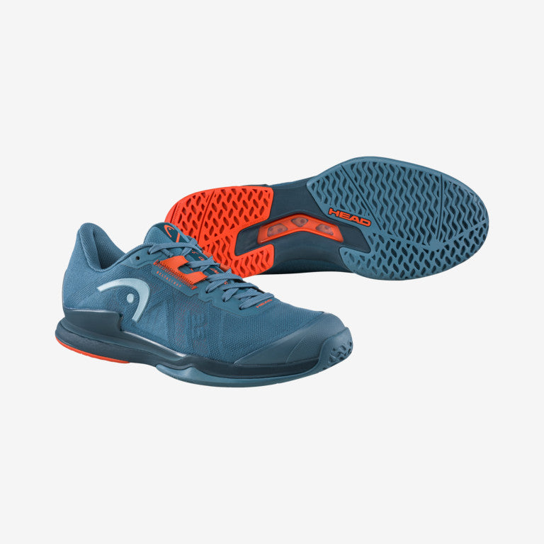 HEAD Sprint PRO 3.5 Men Tennis Shoes [Bluestone/Orange] *CLEARANCE*
